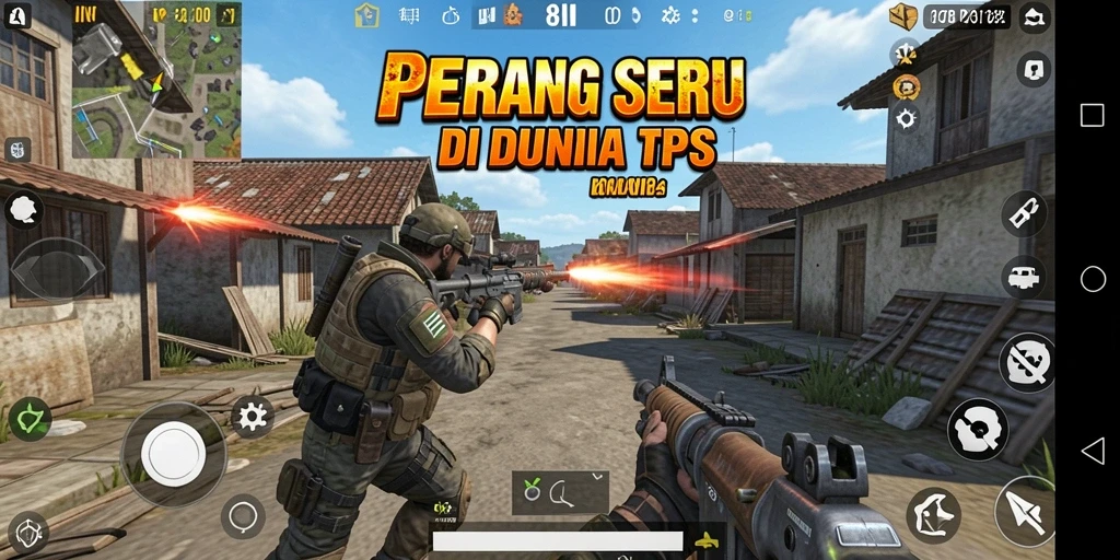 Tampilan gameplay seru dalam 8II dengan aksi menegangkan.