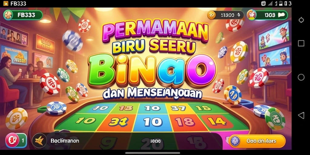Gameplay seru FB333 dengan suasana bingo yang mengasyikkan.