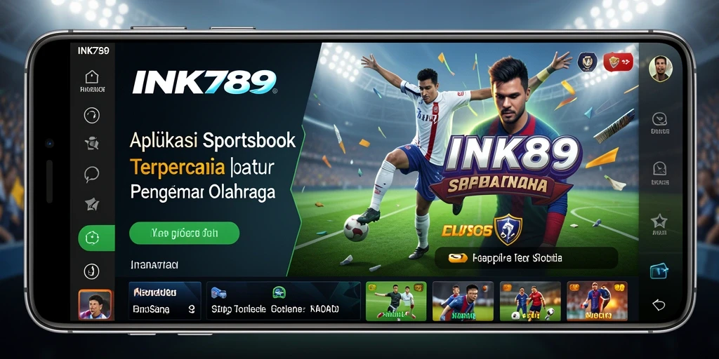 Tampilan menarik dari gameplay aplikasi Sportsbook INK789.
