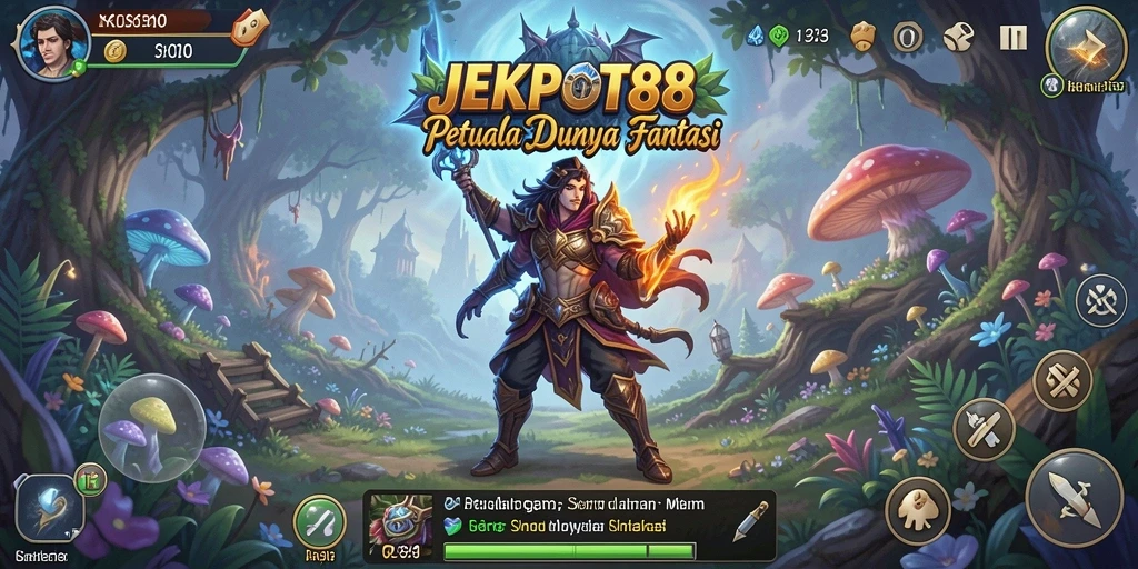 Tampilan gameplay seru dalam petualangan JEKPOT88.