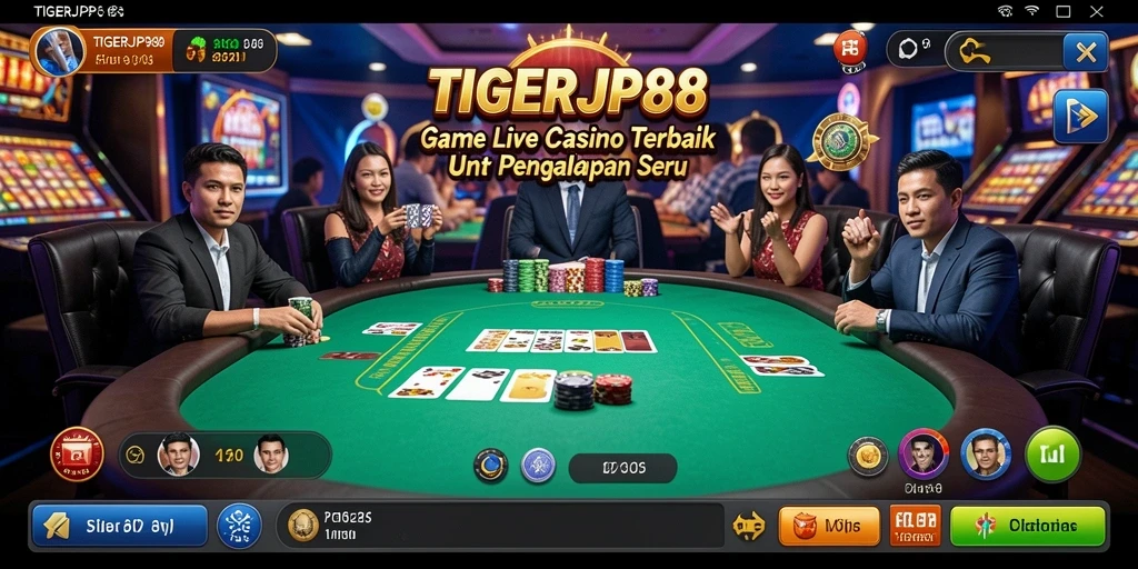TIGERJP88 menawarkan gameplay Live Casino yang seru dan mengasyikkan.