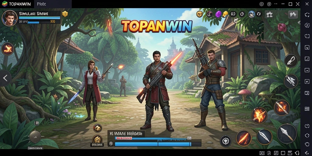 Tampilan gameplay <strong>TOPANWIN</strong> yang menarik dan penuh strategi.